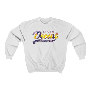 Unisex Crewneck Sweatshirt w/Denver Skyline Print