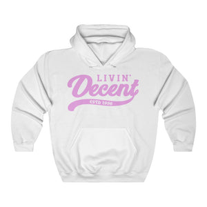 Unisex Hoodies Pink Print