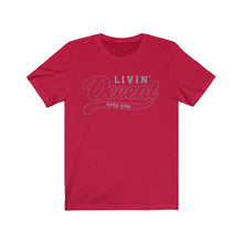 Load image into Gallery viewer, Unisex Jersey Short Sleeve Grey Outline Print