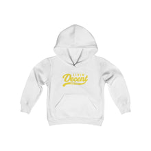 Load image into Gallery viewer, Youth Hoodie Yellow Print