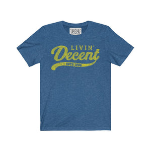 Unisex Jersey Word Cloud w/yellow print