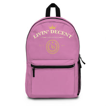 Load image into Gallery viewer, Backpack Pink w/ Lifestyle print