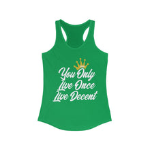 Load image into Gallery viewer, Women&#39;s YOLO Tank w/ white print