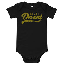 Load image into Gallery viewer, Onsie w/ gold print