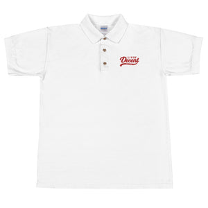 Polo Shirt w/ red embroidery