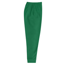 Load image into Gallery viewer, Joggers green w/ white print