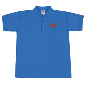 Polo Shirt w/ red embroidery