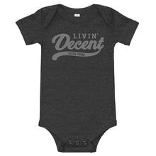 Load image into Gallery viewer, Onsie w/ grey print