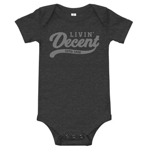 Onsie w/ grey print