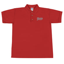 Load image into Gallery viewer, Polo Shirt w/ grey embroidery