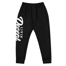 Load image into Gallery viewer, Joggers black w/ white print