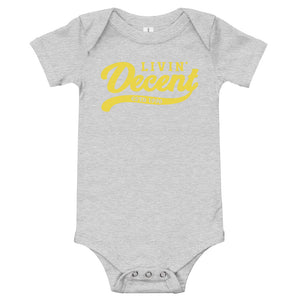 Onsie w/ yellow print