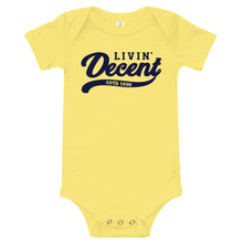 Load image into Gallery viewer, Onsie w/ navy print