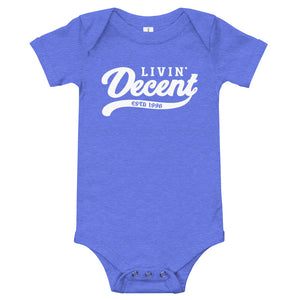Onsie w/ white print