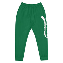 Load image into Gallery viewer, Joggers green w/ white print