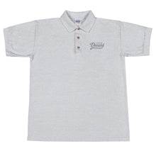 Load image into Gallery viewer, Polo Shirt w/ grey embroidery