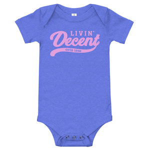 Onsie w/ light pink print