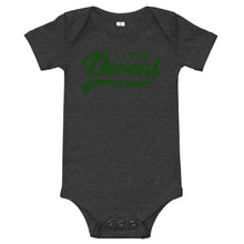 Load image into Gallery viewer, Onsie w/ green print
