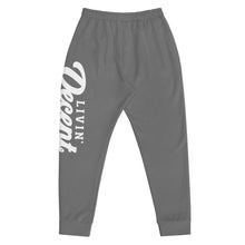 Load image into Gallery viewer, Joggers dark grey w/ white print