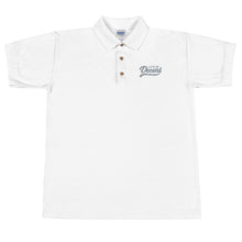 Load image into Gallery viewer, Polo Shirt w/ grey embroidery