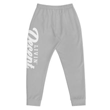 Load image into Gallery viewer, Joggers light grey w/ white print