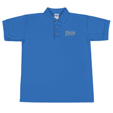 Load image into Gallery viewer, Polo Shirt w/ grey embroidery