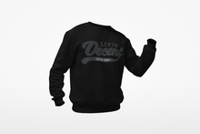 Load image into Gallery viewer, Crewneck Sweater w/ Black Embroidery